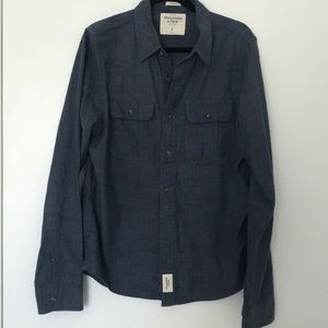 Abercrombie Men’s Blue Button Up